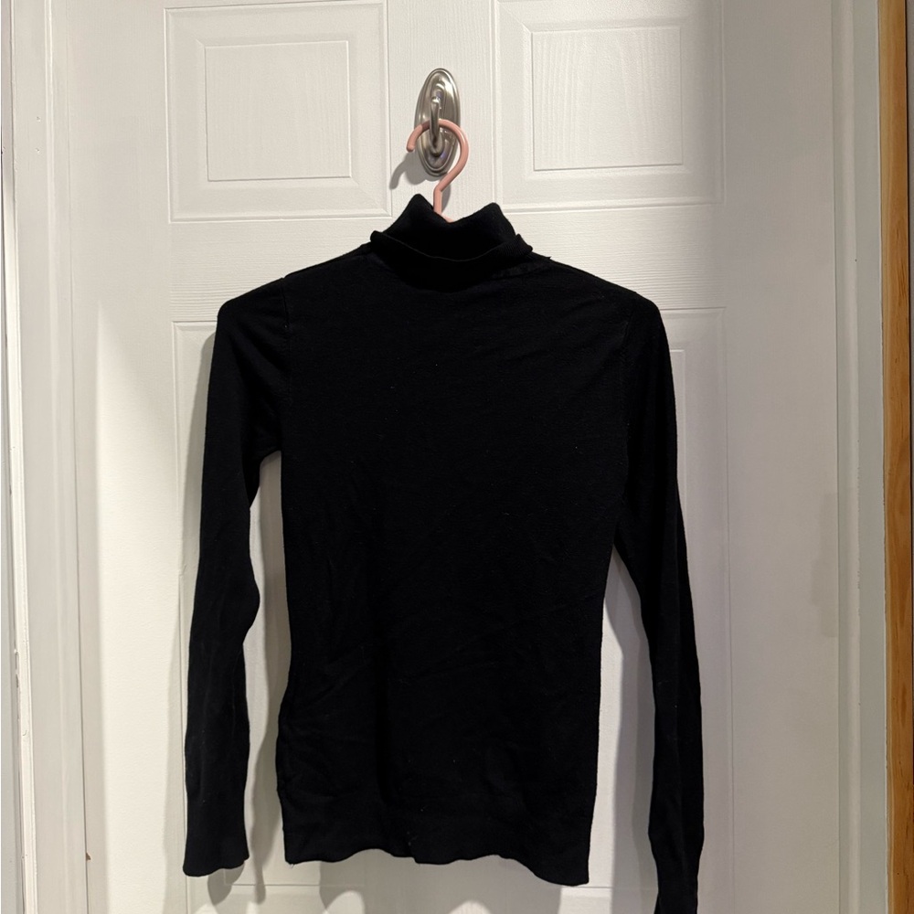 Twik Classic Black Turtleneck Sweater